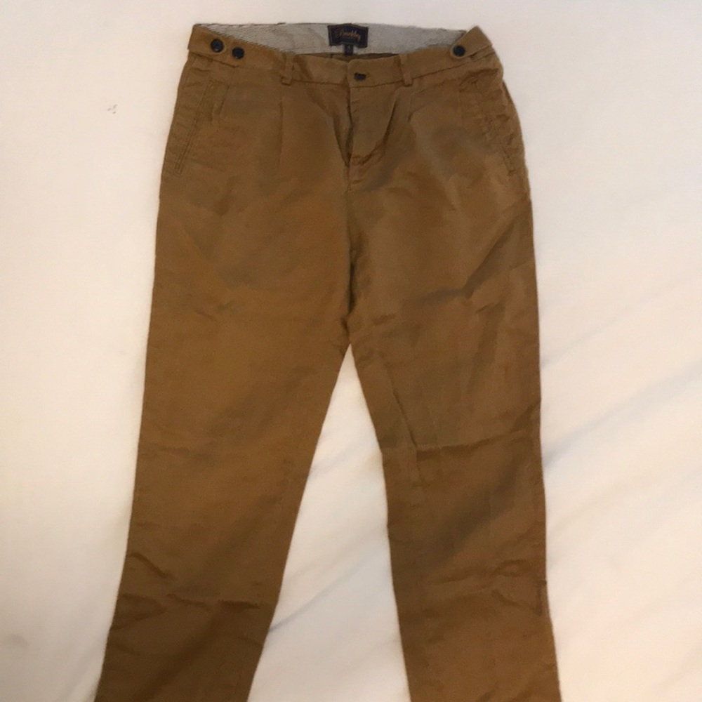 Madewell trousers in mustard - size 6
